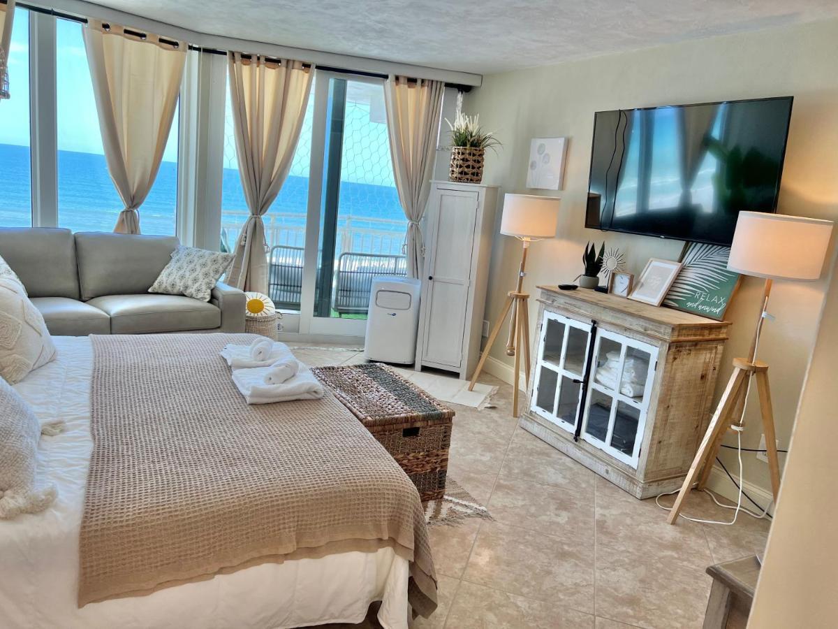Beach Oasis 704 Lovely Daytona Ocean Front For 5 Sleeps Up To 12 Daytona Beach Ngoại thất bức ảnh